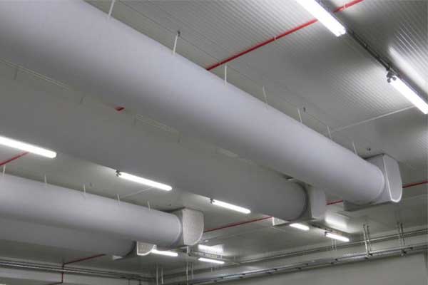 3 kiểu lắp đặt ống gió vải phổ biến nhất